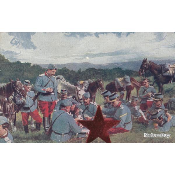 CPA - Militaire -PATRIOTIQUE PARTIE DE CARTES- N�295