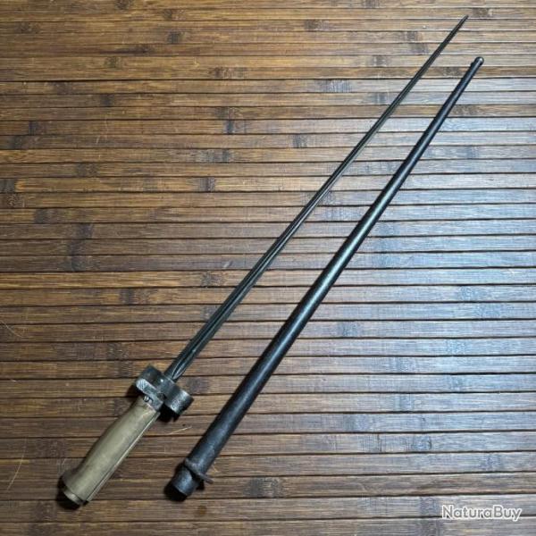 BAONNETTE FRANAISE 1886 LEBEL ROSALIE MONOMATRICULE