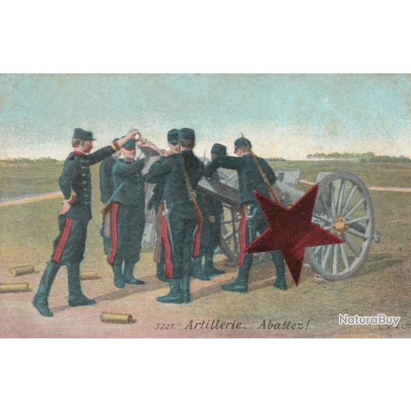 CPA - Militaire - ILLUSTRATION- ARTILLERIE Pour abattre ! - N�879