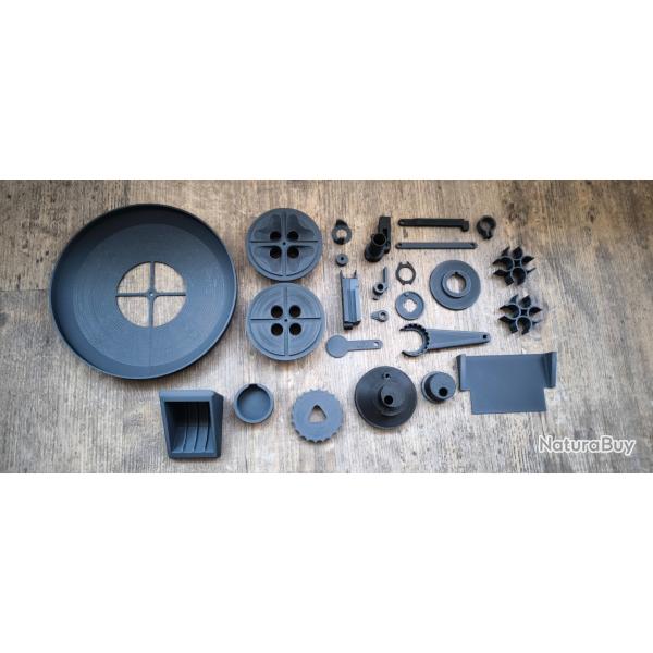 Kit complet d'am�lioration pour Lee Pro 4000 & Lee Auto Breech Lock Pro - Impression 3D (noir)