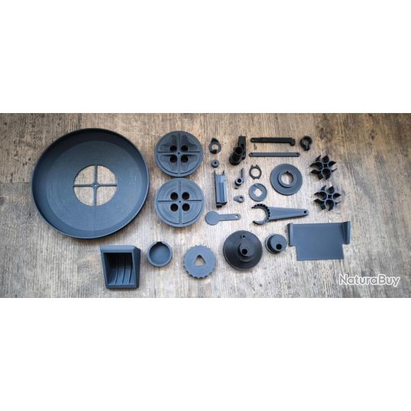 Kit complet d'am�lioration pour Lee Pro 4000 & Lee Auto Breech Lock Pro - Impression 3D (noir)