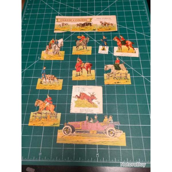 PRO FAMILLIA CHASSE � COURRE FIGURINES CARTON