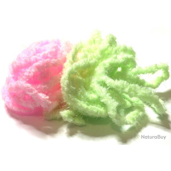 chenille eggstasy uv orange fluo