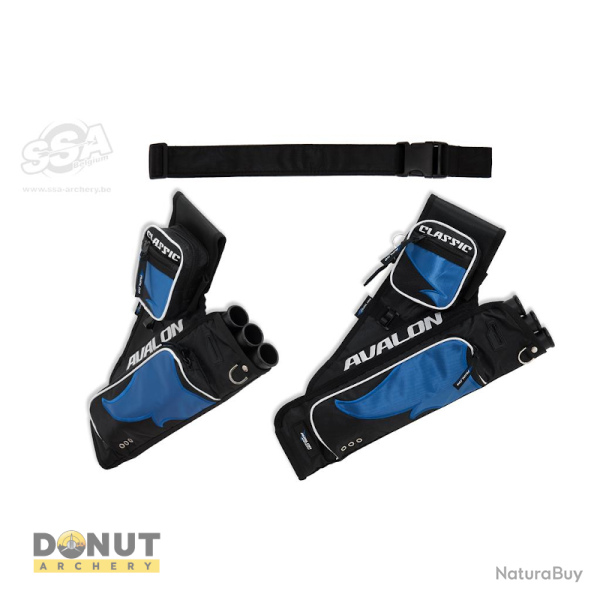 Carquois Avalon Classic - Gaucher / Noir / Bleu