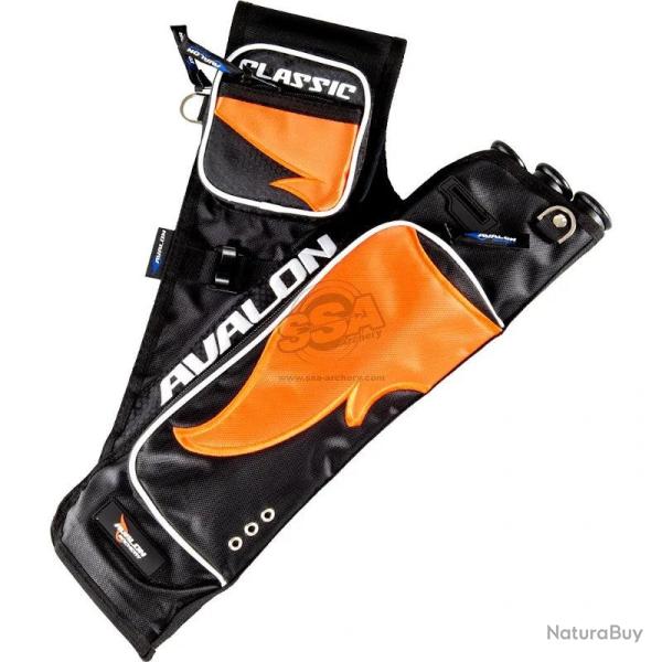 Carquois Avalon Classic - Gaucher / Noir / Orange