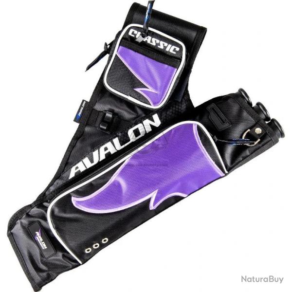 Carquois Avalon Classic - Droitier / Noir / Violet