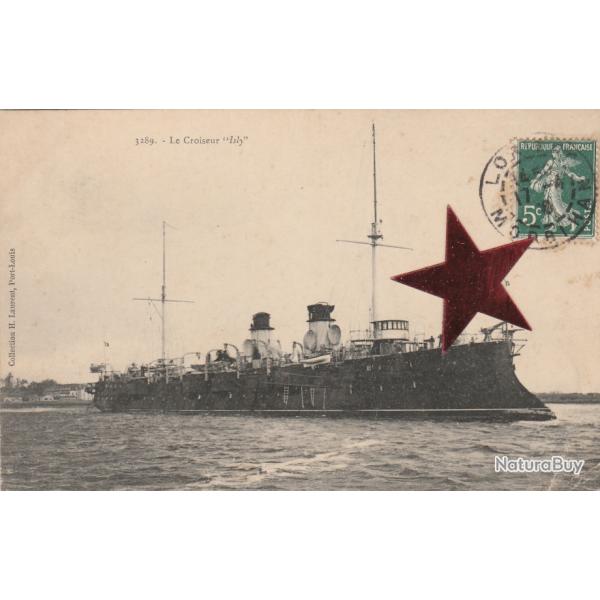 CPA - MARINE DE GUERRE -Le Croiseur Isly - N�764