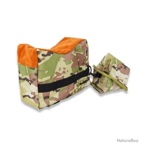 Sac de tir avant et arri�re - Camouflage et orange