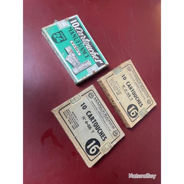 Manufrance cartouches en botes