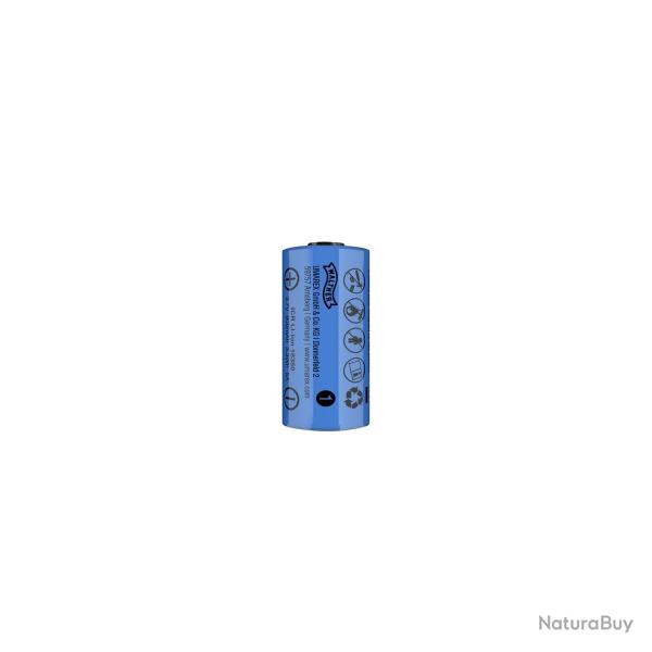 Pile pour lampe walther 18350 li-ion 900 mah