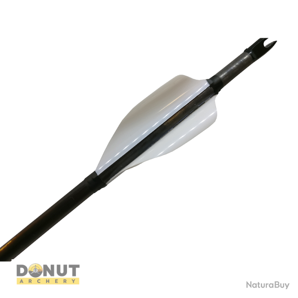 Plumes de fl�che Xs Wings 50mm Low - Blanc / Droitier