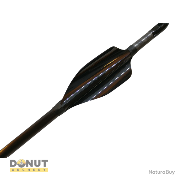 Plumes de fl�che Xs Wings 50mm Low - Noir / Gaucher
