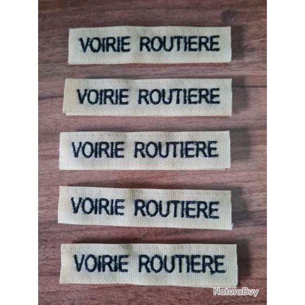 Bandes fonction Voirie Routi�re