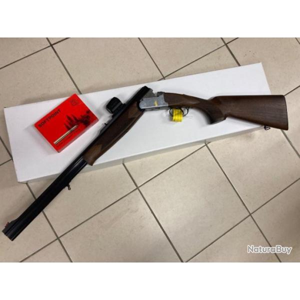 PACK BATTUE Express BALDI cal.9,3x74R mod.premier avec point rouge et balles