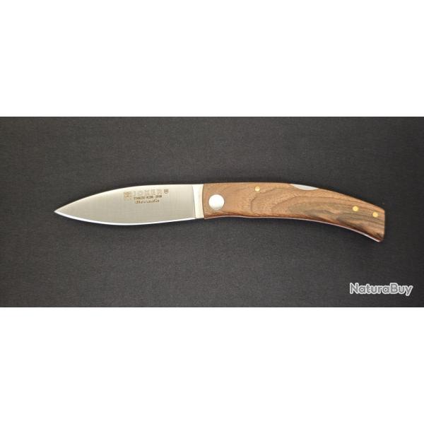 Couteau Pliant Joker Becada NN-153 - Manche en Bois de noyer- Lame Sandvik 14C28N