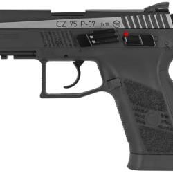 Pistolet CZ75 P07 DUTY Bicolore 4.5mm BBs CO2 ASG