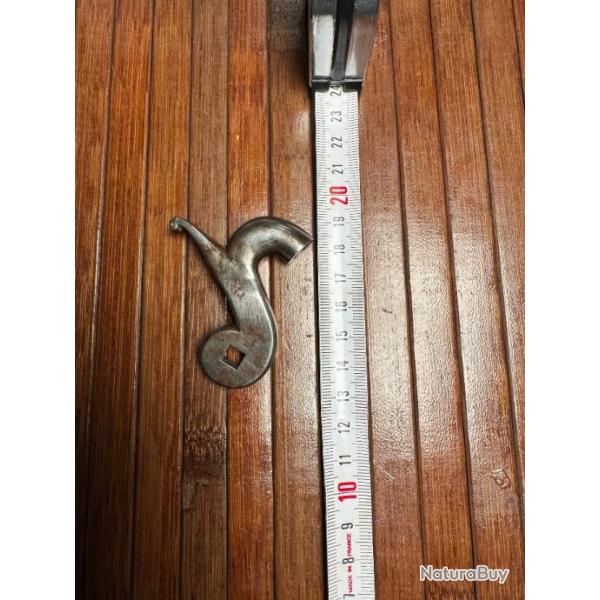 CHIEN DROIT  FUSIL A PERCUSSION RGLEMENTAIRE