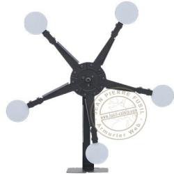 TACTICAL OPS - Cible &eacute;toile pour arme &agrave; plombs