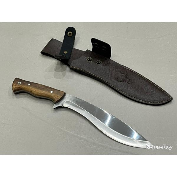 Couteau Forg� bolo 33cm- Acier X46Cr13