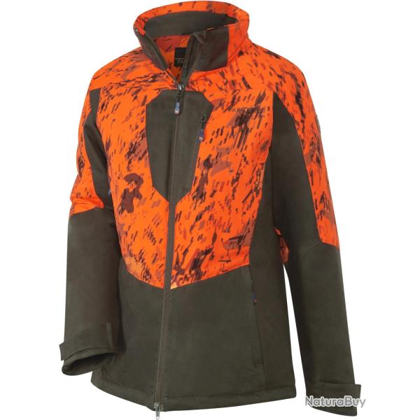 Veste fonctionnelle de chasse en battue pour femmes Couleur Vert Orange