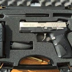 ZVS P20 EXCLUSIVE INOX/NOIR CAL. 9X19 NEUF + MALLETTE + 1 CHARGEUR SUP