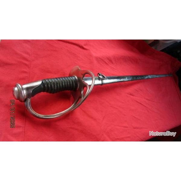 sabre officier Infanterie cavalerie mod1882 poign�e 1822 BF Balp fils Manu arme cycle St Etienne