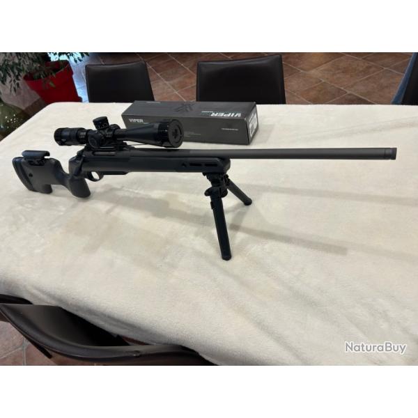 SAKO S20 precision + lunette Vortex viper + bipied
