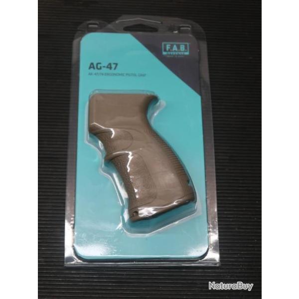 Poign�e pistolet FAB Defense AG-47 pour AK-47/AKM/AK-74 et Galil - Flat Dark Earth REF 83/2024