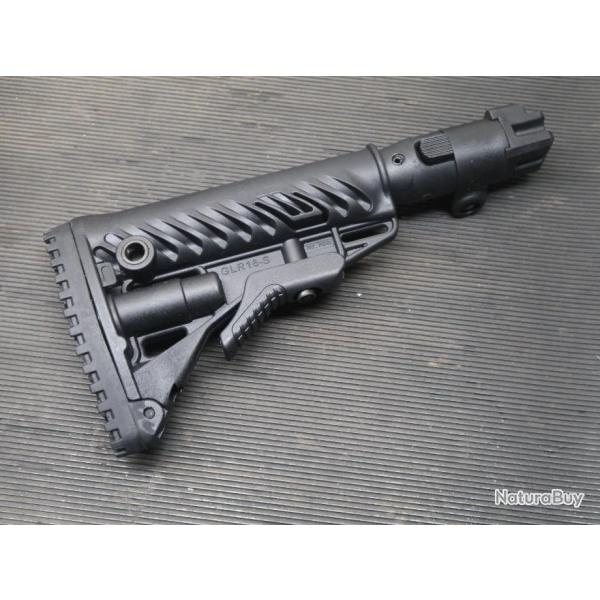 Crosse noire pliante avec joint en polym�re FAB Defense M4-AK P pour AKM REF 65/2024