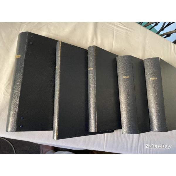 lot de revues Cibles avec leurs reliures