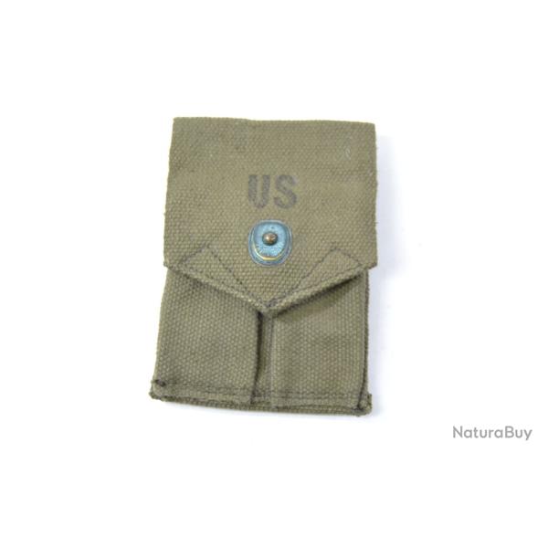 Porte chargeurs double US ARMY Colt 45 pistol ann�es 1960. Guerre du Vietnam (C)