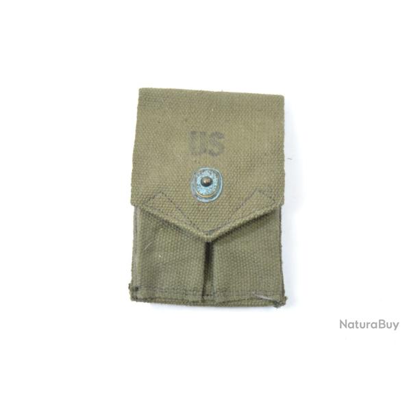 Porte chargeurs double US ARMY Colt 45 pistol ann�es 1960. Guerre du Vietnam (D)