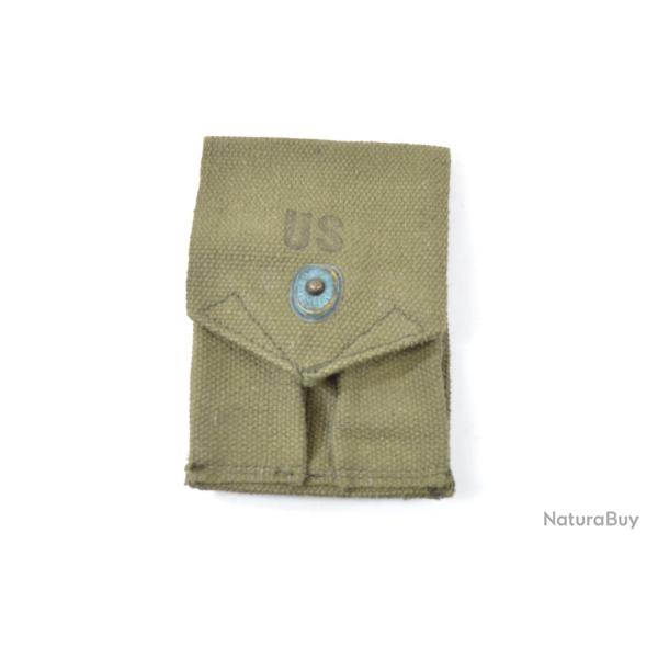 Porte chargeurs double US ARMY Colt 45 pistol ann�es 1960. Guerre du Vietnam (E)