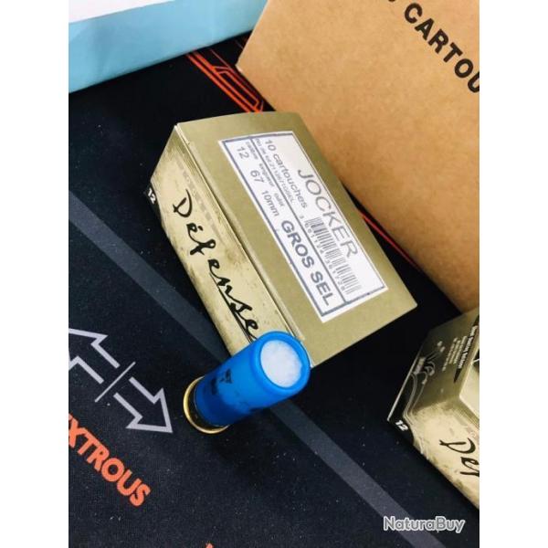 Cartouches d�fense au gros sel cal.12/67