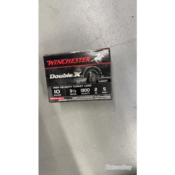 Cartouche calibre 10 winchester