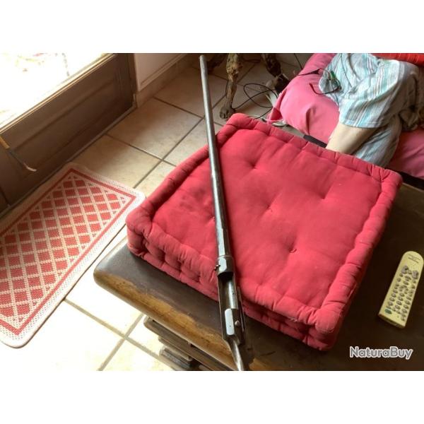 Canon complet de fusil gras, calibre 24, pas de prix de r�serve.