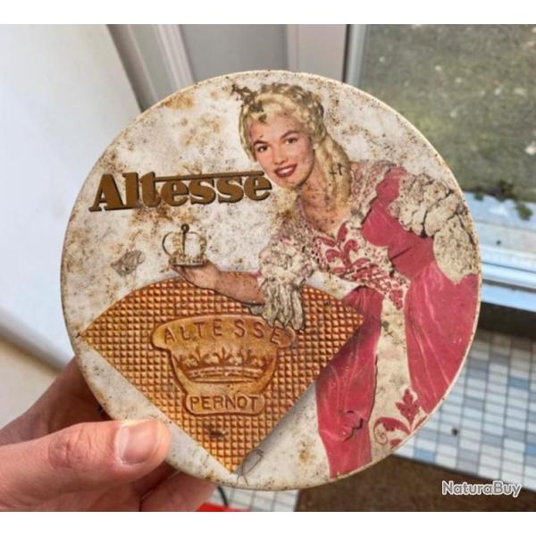 Bo�te � g�teau publicitaire vintage pub bar bistrot