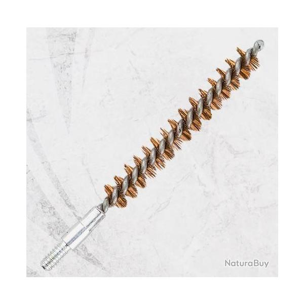 Brosse / �couvillon de nettoyage bronze KLEENBORE - Calibre .243 / .25 / 6mm - Filetage 8-32