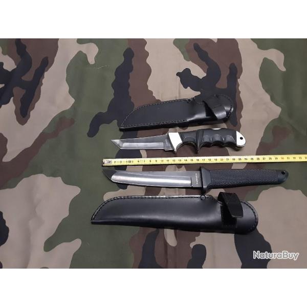 Lot de couteaux tactique