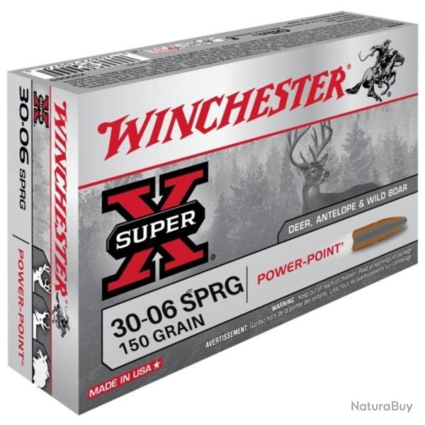 30-06 150 grains Winchester Power Point - Bo�te de 20