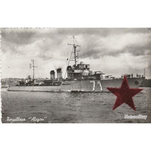 CPA - Marine de Guerre  Militaire-Le Torpilleurs "Alcyon" N�727