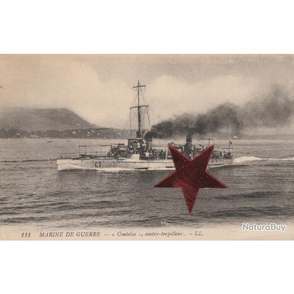 CPA - Marine de Guerre  -"Coutelas"contre-torpilleur N�573