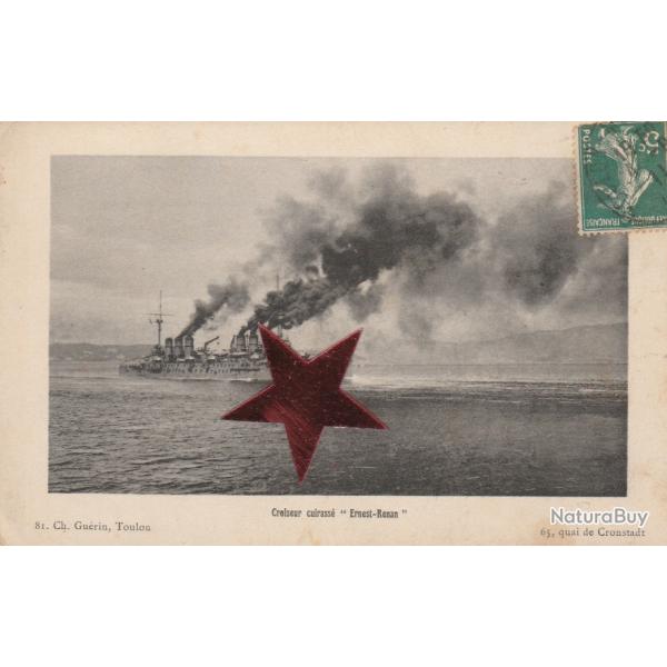 CPA - Marine Militaire Fran�aise -Croiseur "Ernest-Renan" N�731