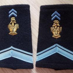 lot militaire fourreaux &eacute;paulette transmissions &eacute;quipement