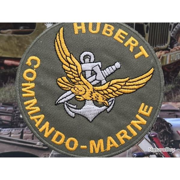 Patch brod� du  Commando Hubert - 90 mm  A coudre ou � thermocoller 4a.