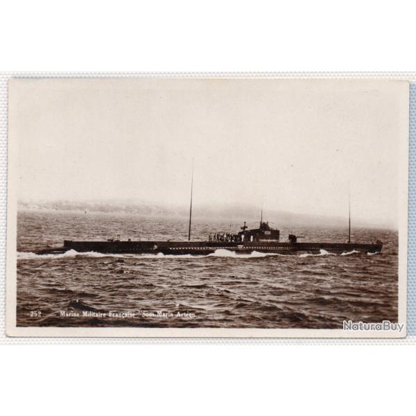CPA - Marine de Guerre - Sous - Marin " Act�on  " N�0033
