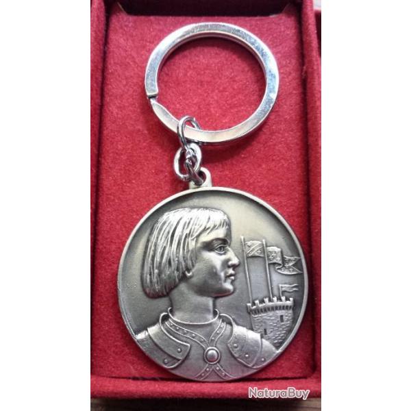 Porte cl�s Jeanne D'Arc ( 40 mm )