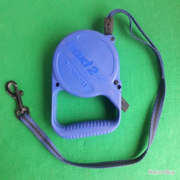 Laisse � enrouleur 5 m�tres - Marque "Flexi 2-5" - Mod�le "StandarD"