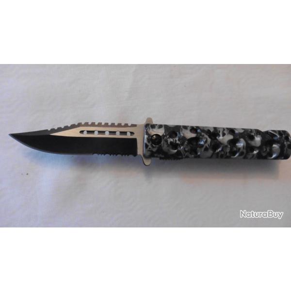 couteau � ouverture assist�e flipper skulls