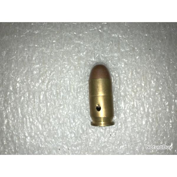 Cartouche 11.43 REM.UMC neutralis�e, ogive nickel�e (M 57)